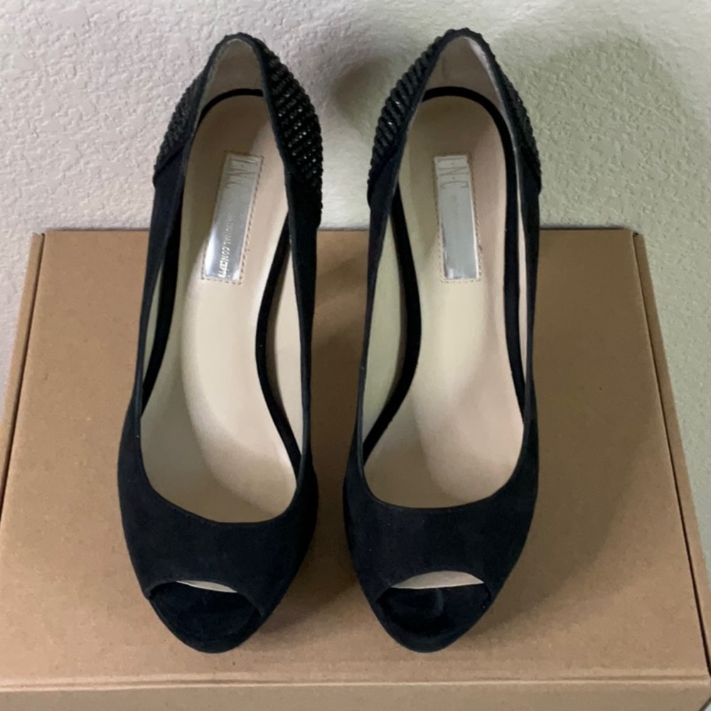 INC International Concepts Black Heels